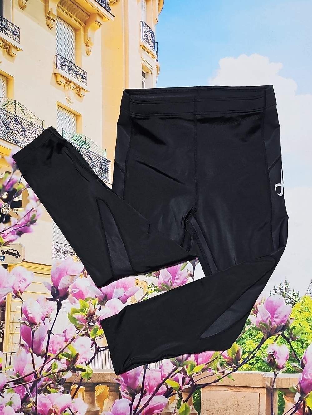 CW-X Black Crop Leggings Size Small‎